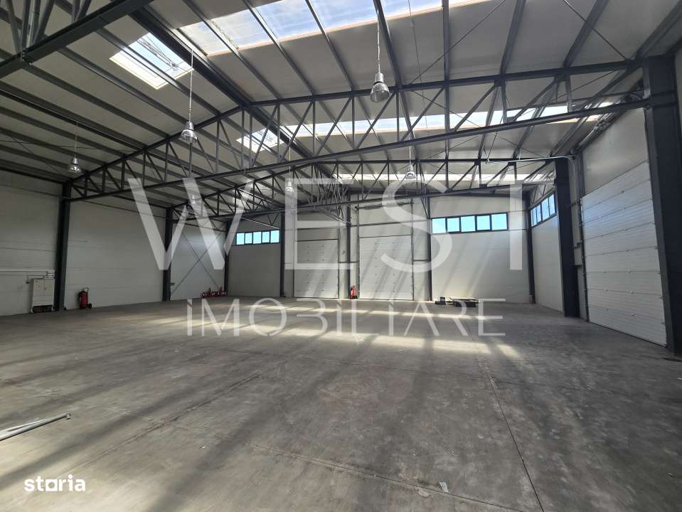 Hala 600mp+Birouri 80mp! Trifazic 600Kw! Langa autostrada A3! - Imagine principală: 2/6