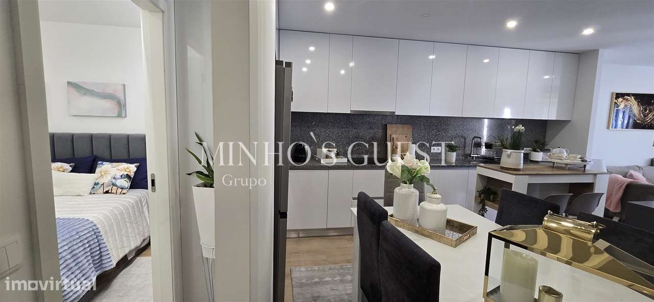Apartamento T0+2 NOVO junto á Escola EB 2,3 de Pevidém - Guimarães-14