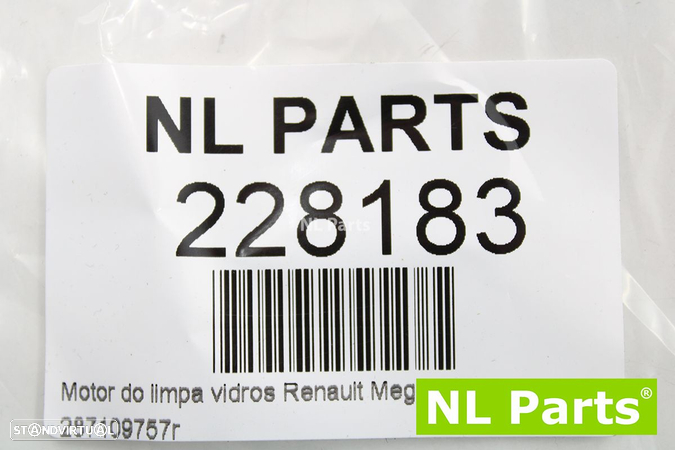 Motor do limpa vidros Renault Megane 4 287109757r - 6