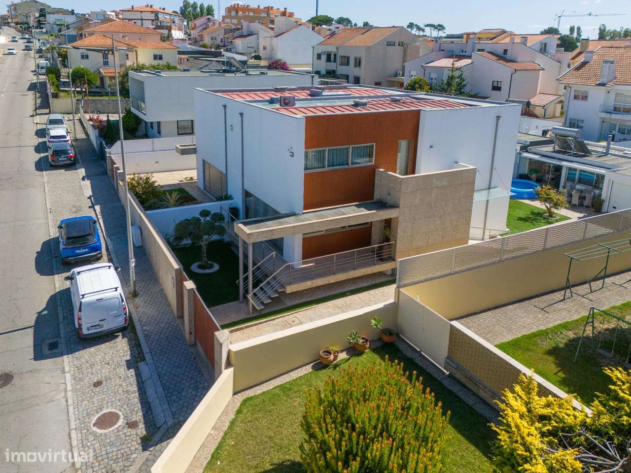 Moradia T3 Moderna com Vista de Mar | A 5 Minutos da Praia | Canidelo - Grande imagem: 3/59