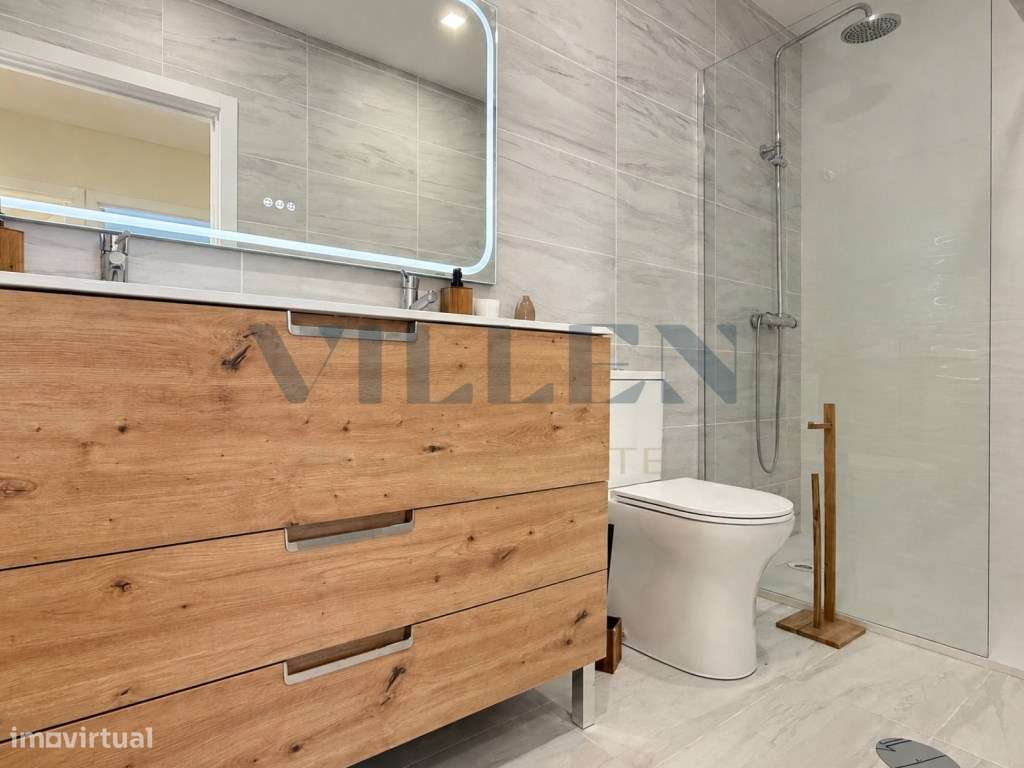 Apartamento T2 Mobilado e Equipado, com Garagem - São Romão do Coro...-13