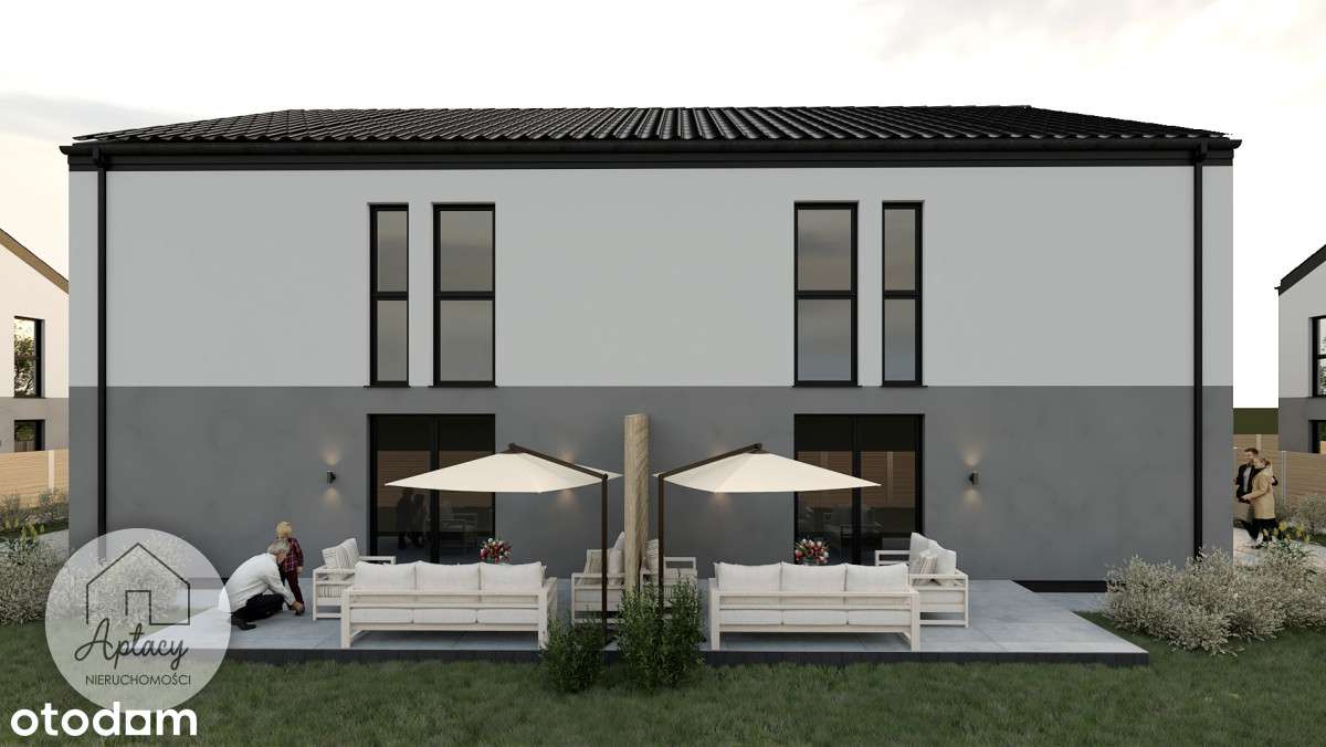 Dom przy jeziorze/segment skrajny/ pow. 72,59 m2 - Pełny obrazek: 4/8