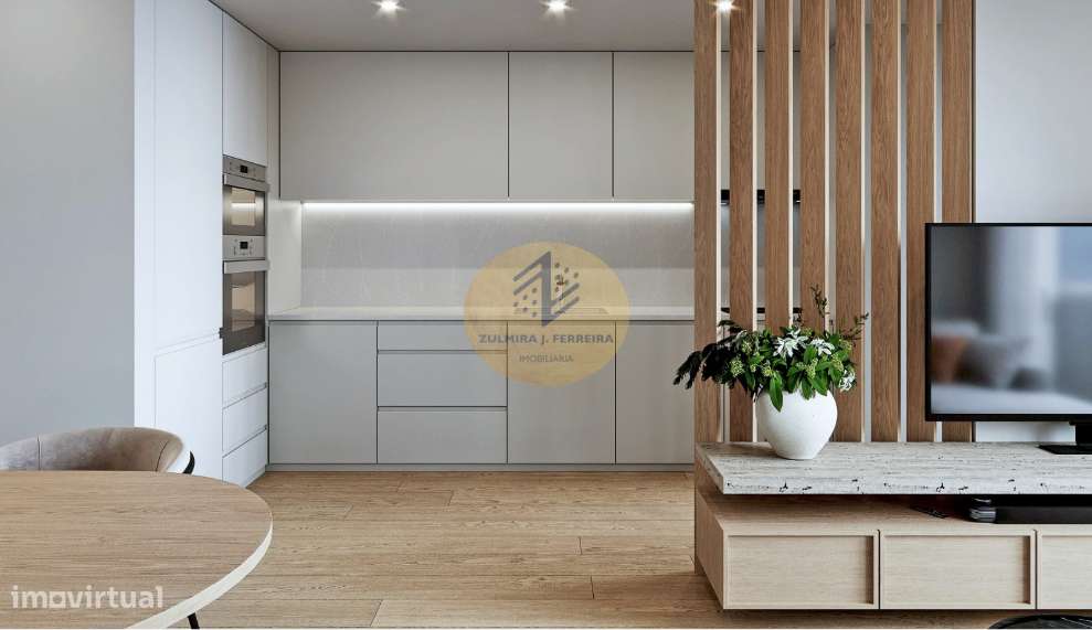 Apartamento T1+1 Novo | Suíte | Varanda | Matosinhos-1