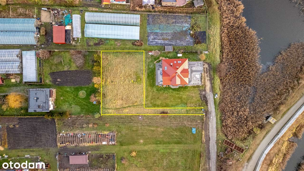 Działka budowlana w Szymanowie - prąd na działce - Pełny obrazek: 4/12