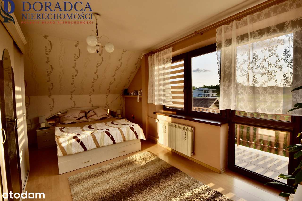 Ładny gotowy dom wraz z piekną dziąłką-11