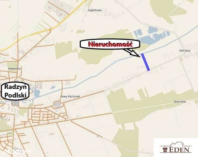 Działka 1,4 ha budowlano-rolna, Ustrzesz - Pełny obrazek: 4/5