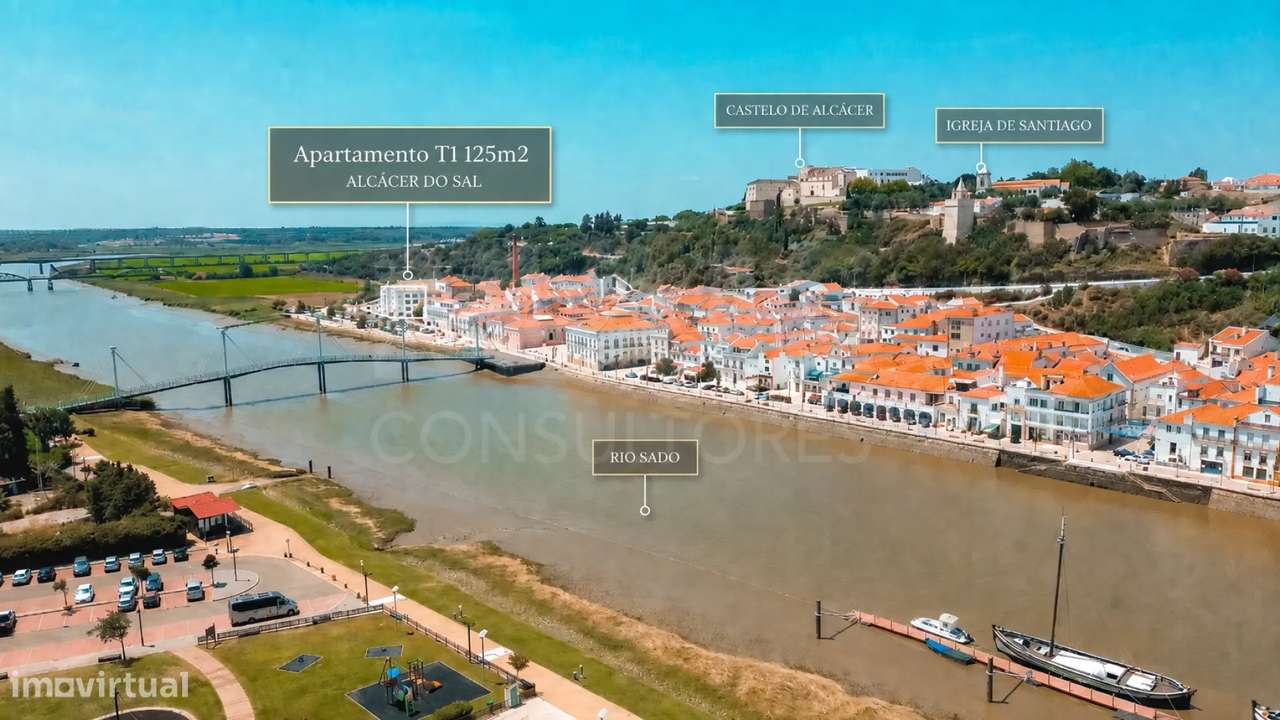 Apartamento T1 com 125 m², Frente ao Centro Náutico, em Alcácer do Sal-20