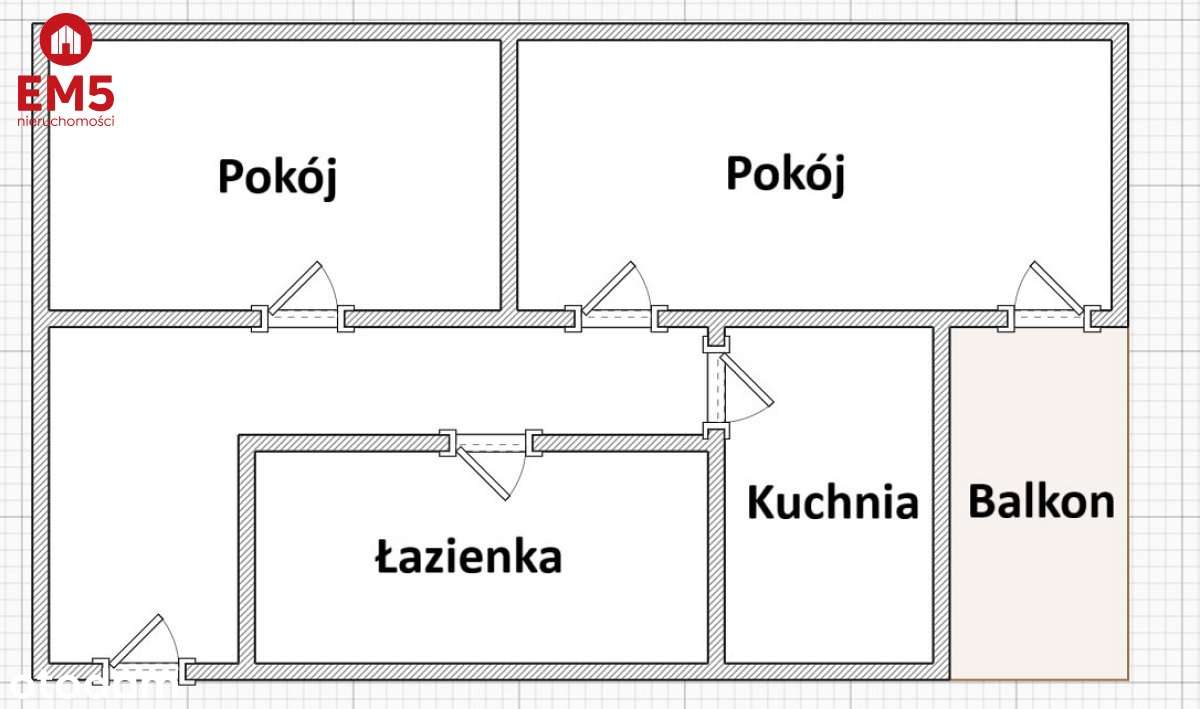 2 Pokoje + Kuchnia na Os. Mickiewicza-8