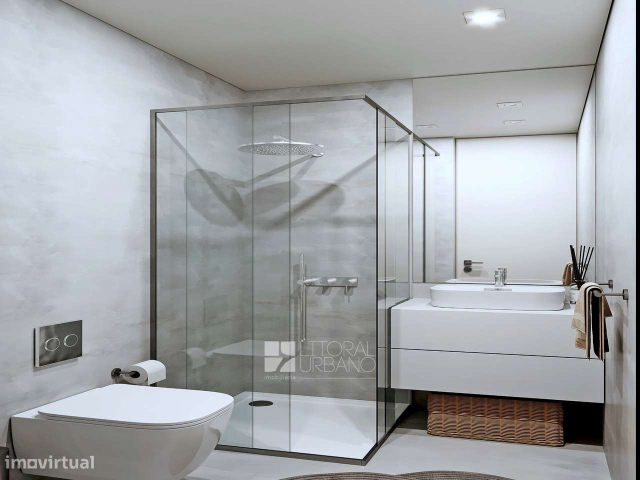 Apartamento T1 com garagem e varanda em Guifões, Matosinhos.-9