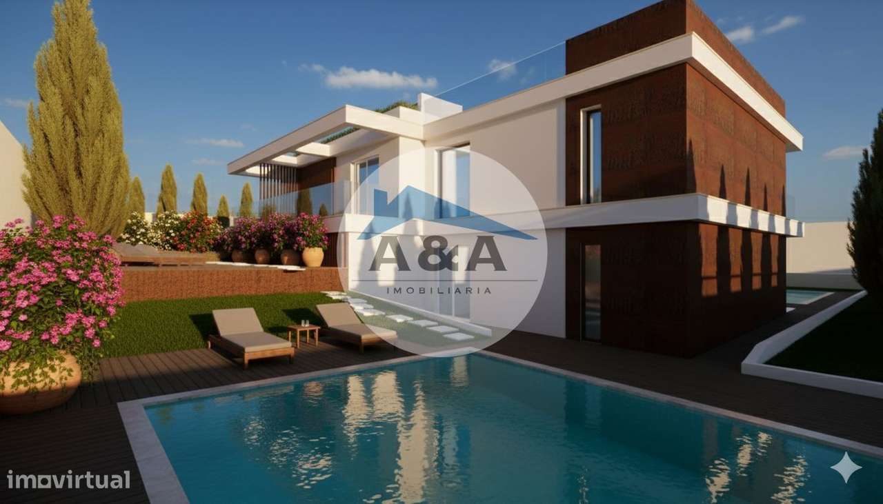 Exclusiva Moradia Contemporânea a 700 metros da Praia de São Rafael...-3