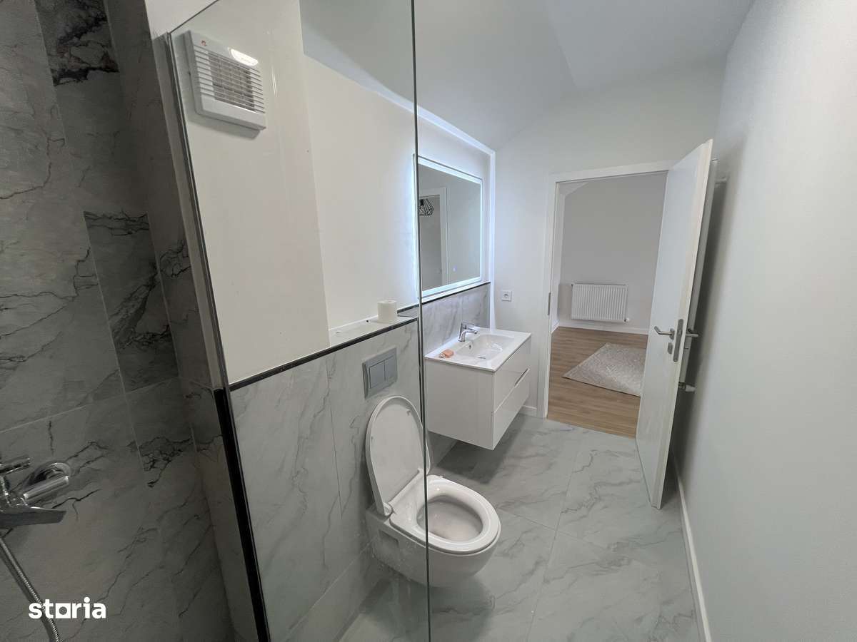 Penthouse mobilat utilat, 2 terase, priveliste spre munti!-11