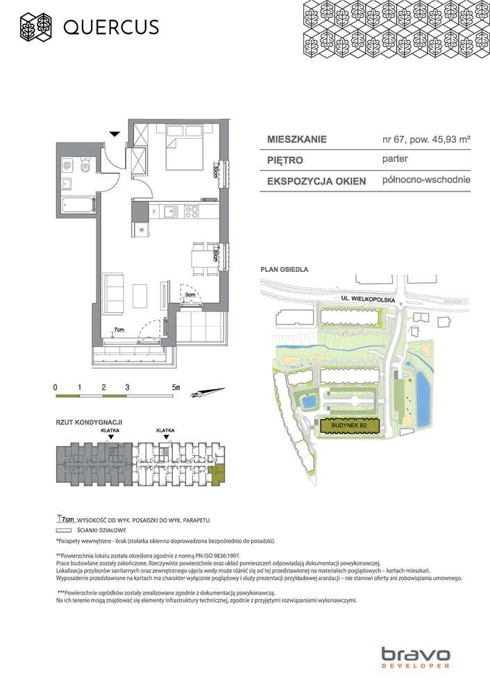 Quercus B.67 - Mieszkanie gotowe do odbioru - Pełny obrazek: 3/9