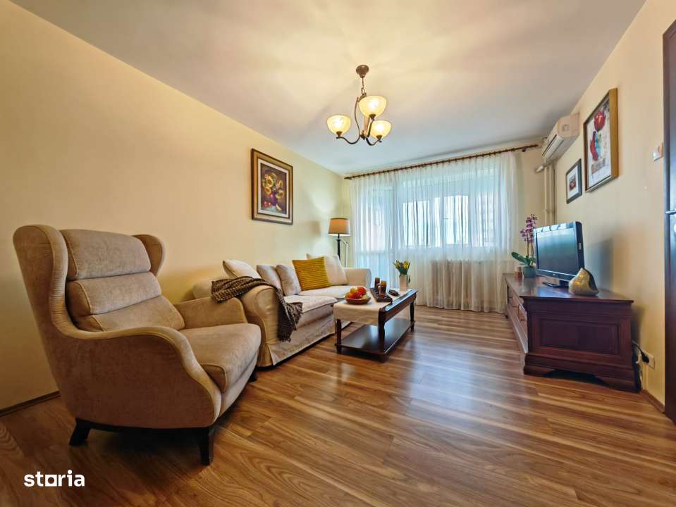 Apartament 2 camere – langa Parcul Titan - Strada Rotunda,  mobilat,-1