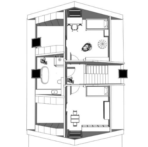 Dom, w którym się zakochasz od pierwszego wejrzenia, cisza, spokój,las-14
