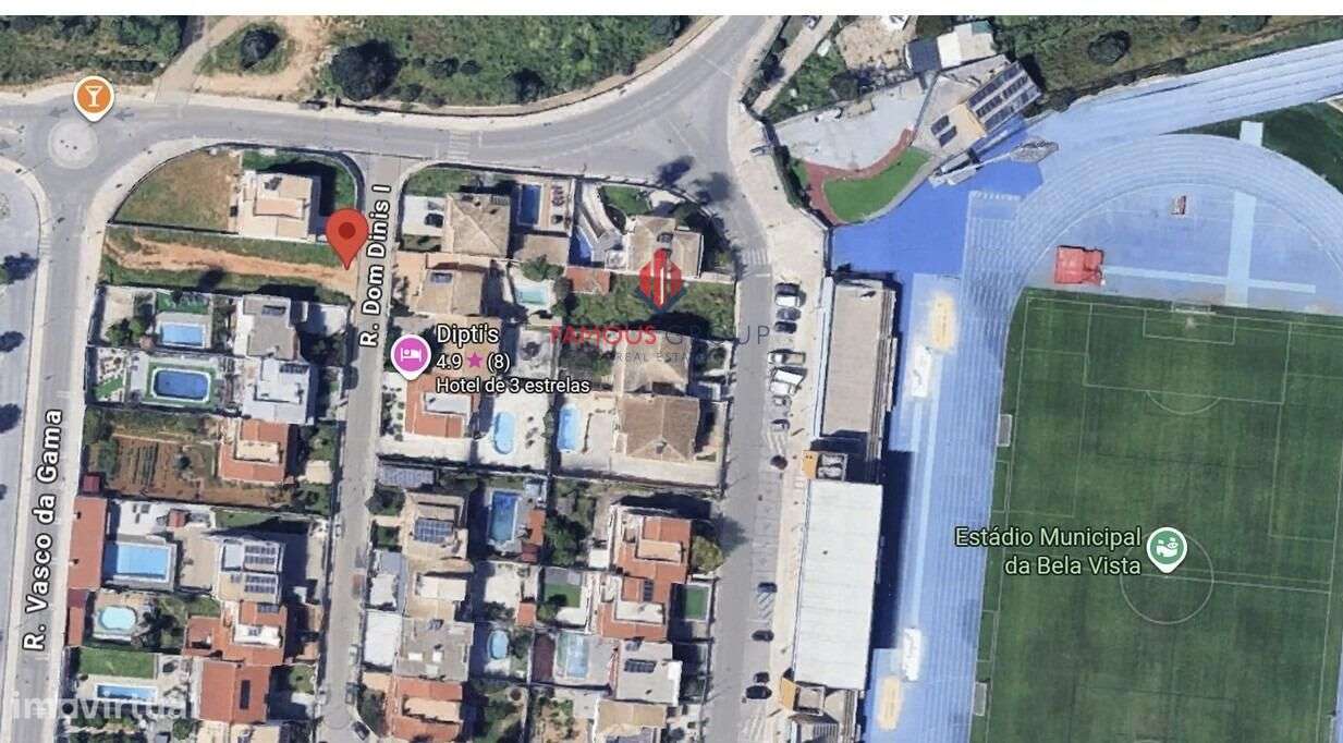 Terreno Urbano com projeto Aprovado Moradia T3+1 com piscina, Boavista - Grande imagem: 2/5