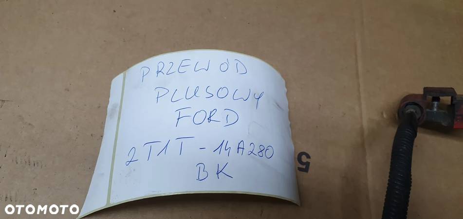 Klema plusowa kabel przewód Ford Transit Connect 2T1T-14A280-BK - 9