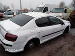 Zderzak tylny PEUGEOT 407 1,6HDI 08R. drzwi,lampy,klapa... - 2