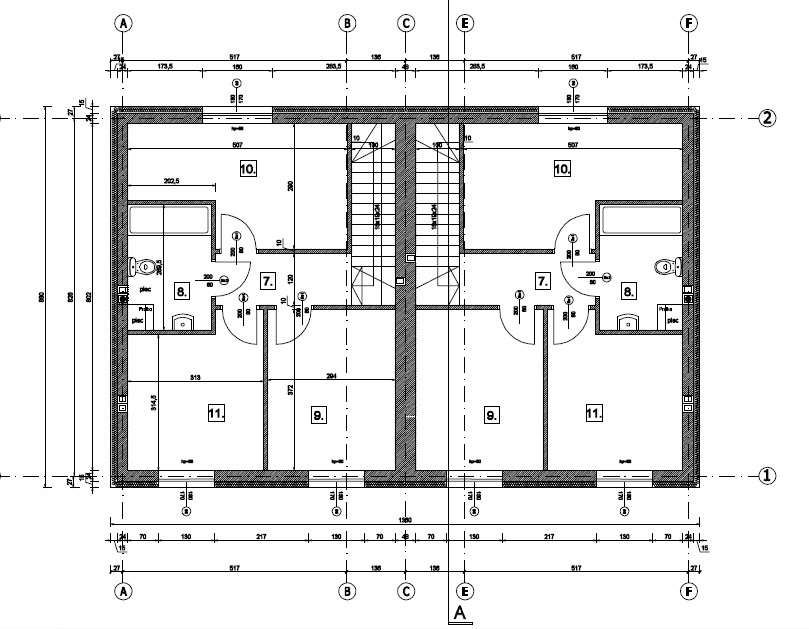 Ostatni bliźniak 90m2 (5pok.), dzielnica Dalki-7