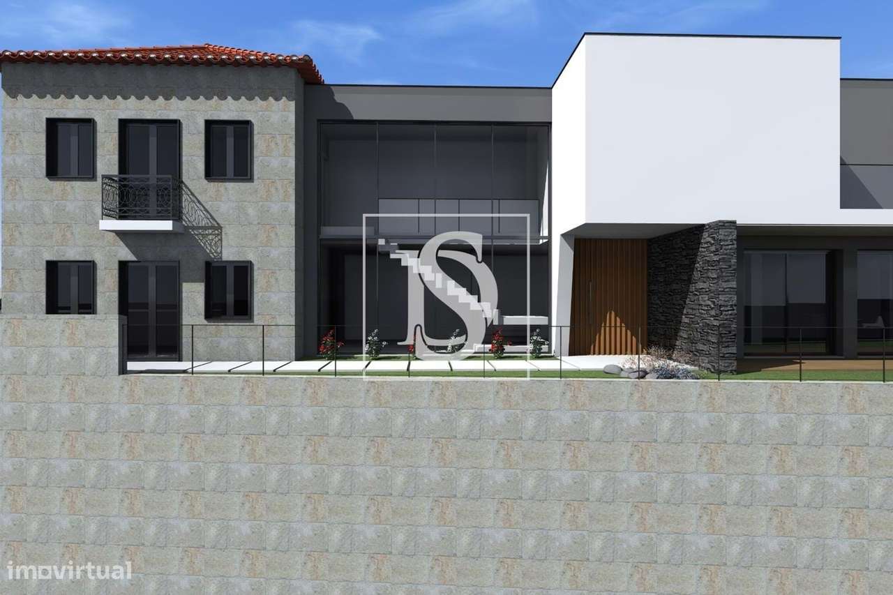 Moradia individual com vistas deslumbrantes sobre a cidade de Guimarãe-10