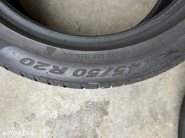 vând 4 anvelope 245/50/20 Pirelli de iarnă ca noi - 5