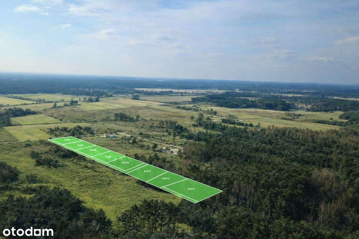 Działki budowlane w otulinie lasu-1