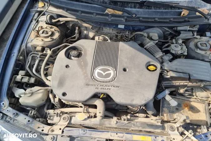 Bara fata spate grila armatura trager capota cadru scut haion portbagaj parbriz luneta calandru  Mazda 626 GF facelift  motor 2.0ditd  cod motor RF,  dezmembrez dezmembrari piese - 7