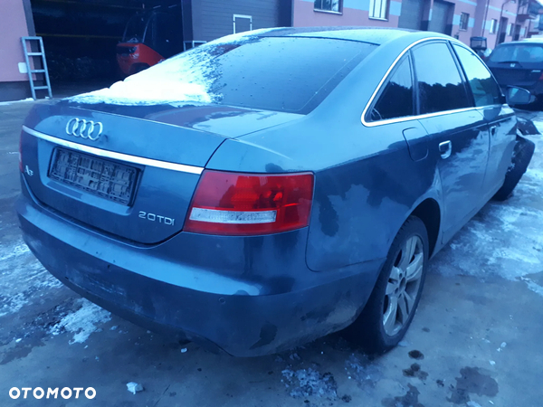 AUDI A6 C6 04-08 2.0 TDI ZAMEK DRZWI PRZÓD LEWY LZ7R - 7