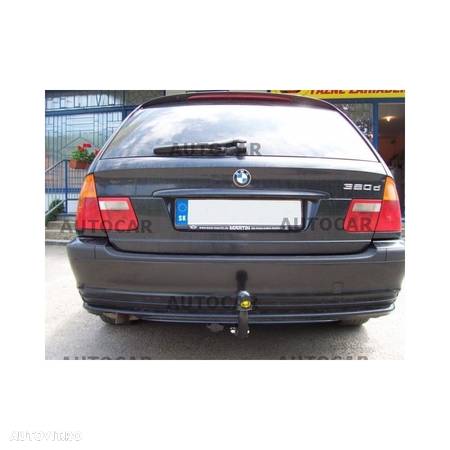 Carlig de remorcare pentru BMW seria 3 - 4usi, Coupe, Combi, 4x4, (E 46) - sistem semidemontabil din 1998/04 pana 2005 - 6