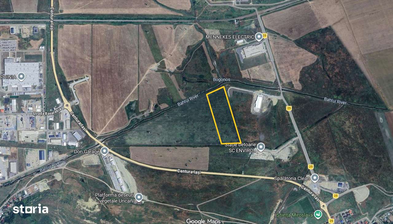 Teren intravilan - Parc Industrial Miroslava  - Comision 0%-0