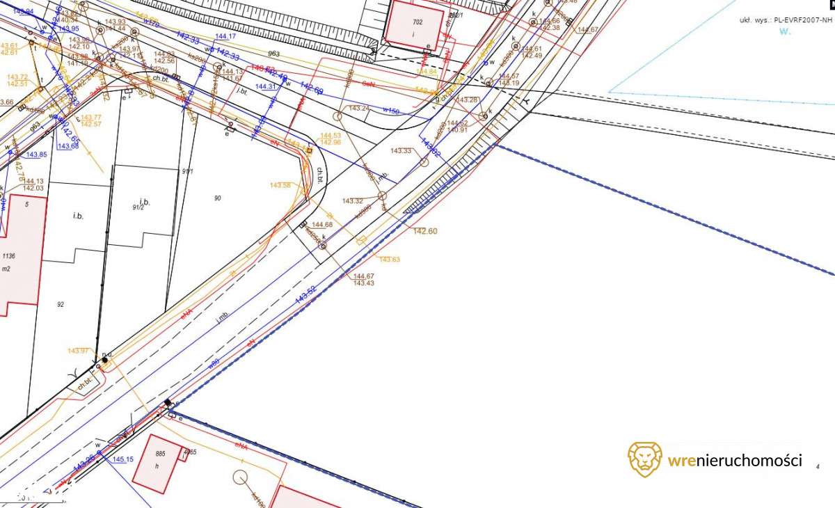 =Działka usł. z pełnym dostępem do mediów =Lucień= - Pełny obrazek: 2/12