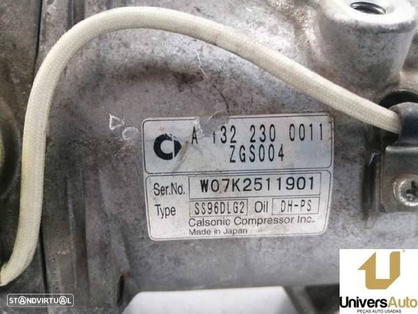 COMPRESSOR AR CONDICIONADO SMART FORTWO COUPÉ 2008 -A1322300011 - 3