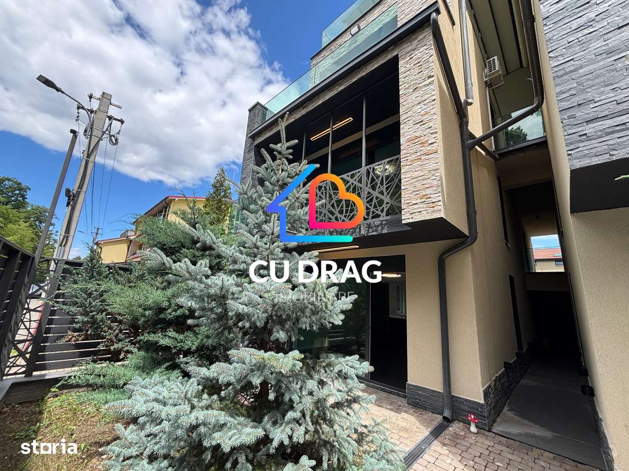 Casă elegantă de închiriat în zona Parcului Subarini - Imagine principală: 1/12