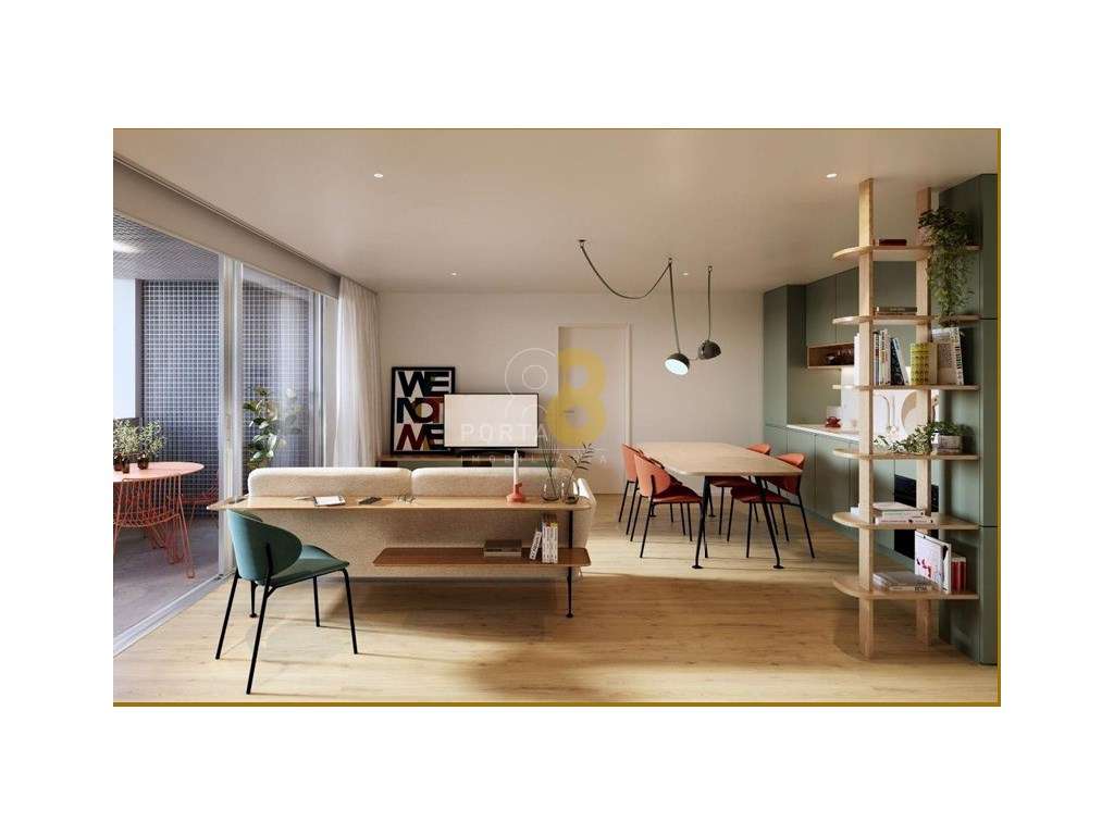 T3 com Suite, Varanda e 2 Lugares de Garagem | Maia - Grande imagem: 2/47