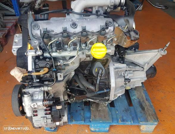 Motor Renault Laguna II/Scenic II 1.9 Dci Ref: F9Q754 - 3