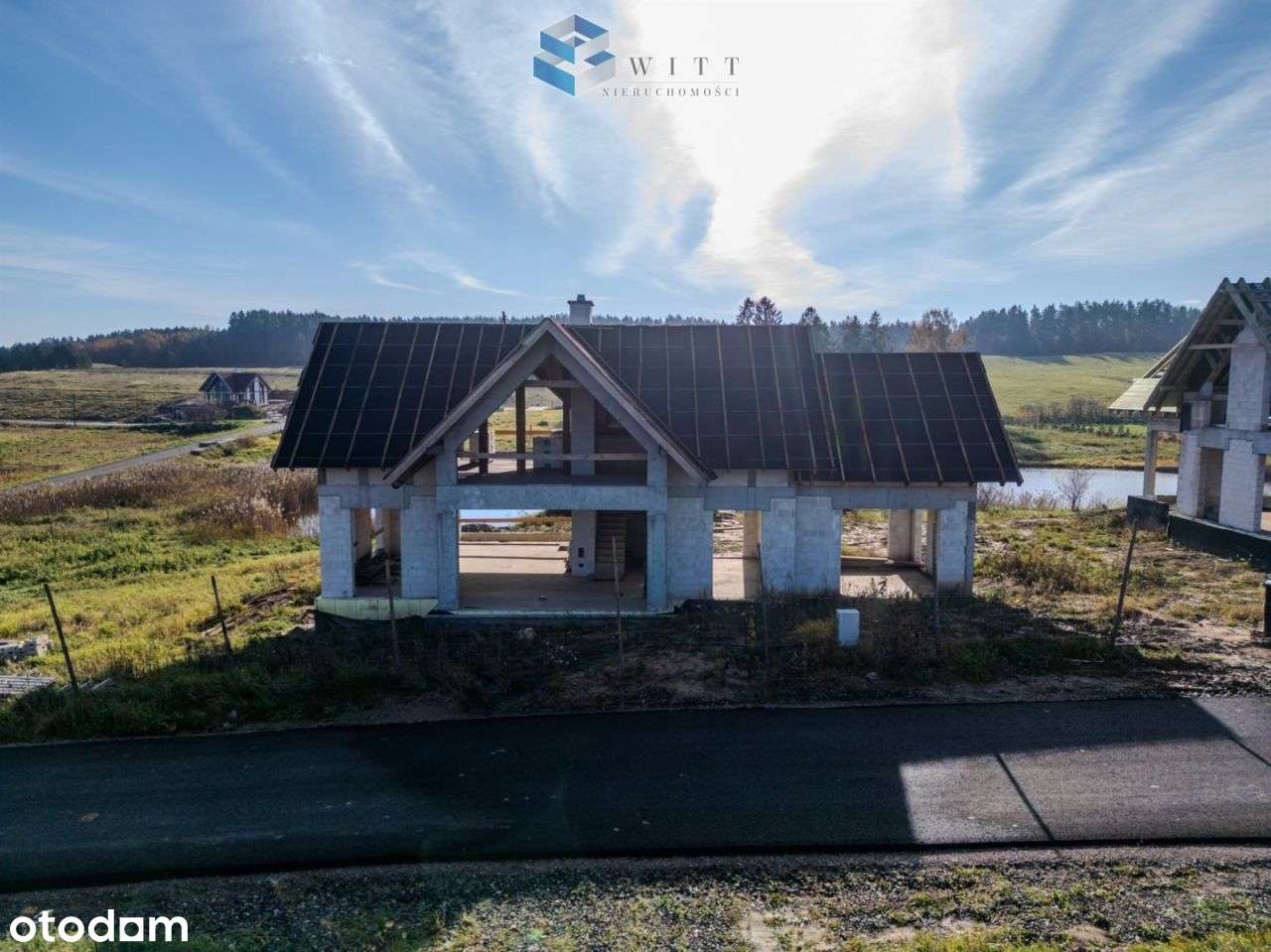 Dom z panoramicznym widokiem na warmińską zieleń-5