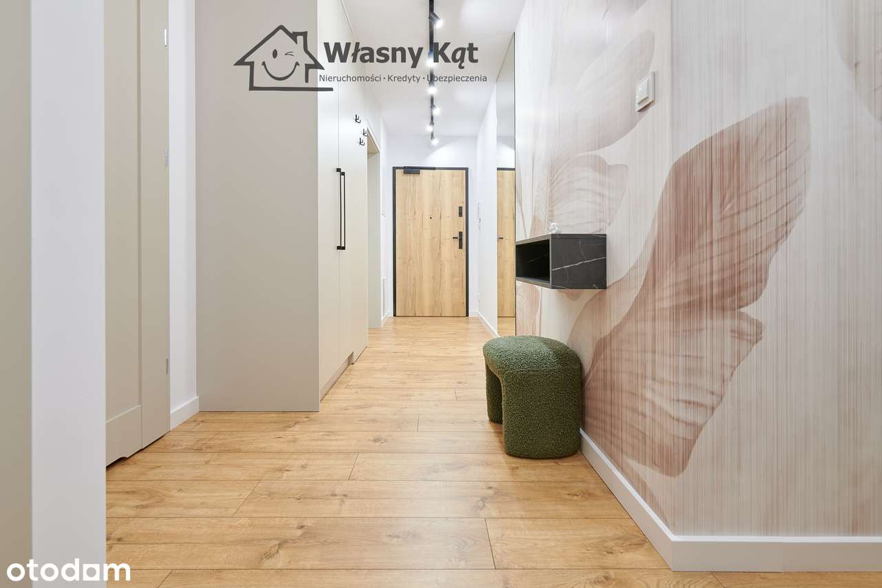 3 pokoje 62 m², ogródek i balkon – Parkowe Wzgórze, bez PCC, Nowe!!!-9