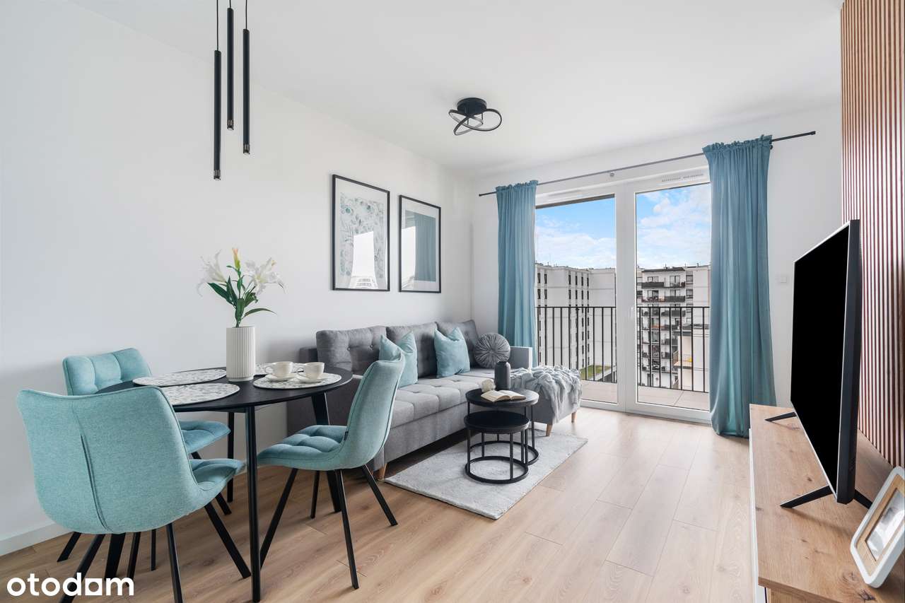 Całkowicie nowe 2 pokoje z dużym balkonem | garaż - Pełny obrazek: 2/20