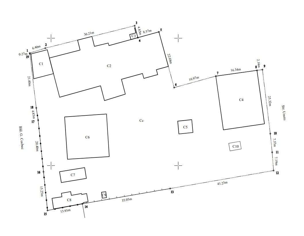 Proprietate ideala pentru ansamblu rezidential/comercial, 4838 mp-6