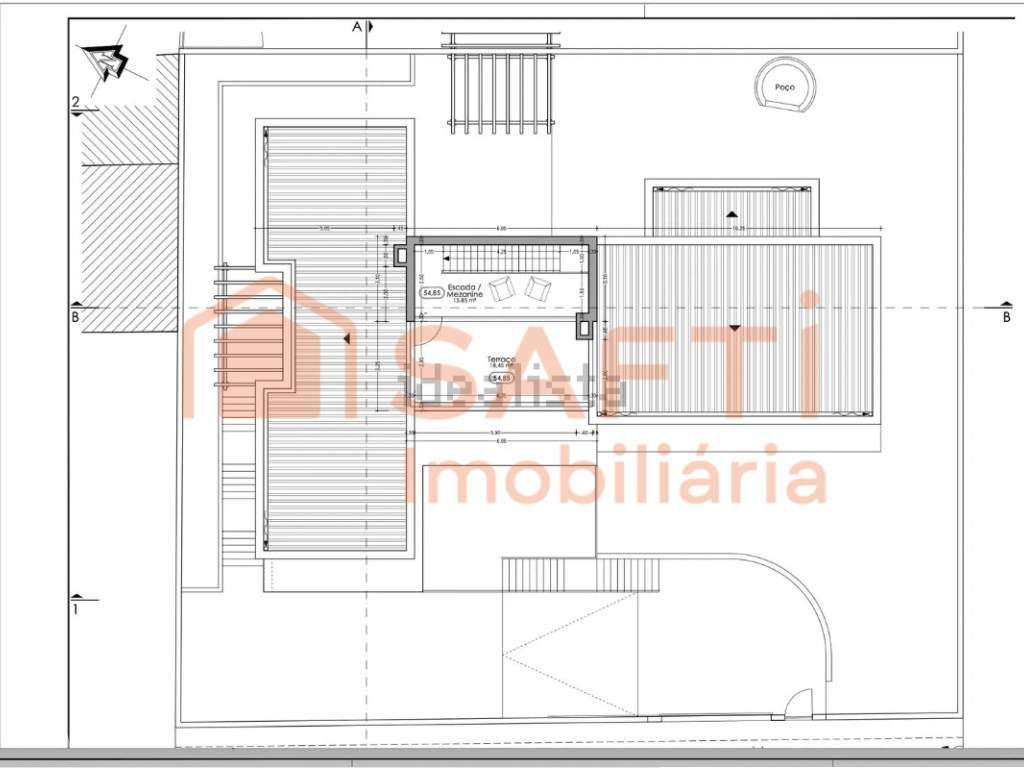 Moradia independente contemporânea em em fase final de construção -... - Grande imagem: 5/7