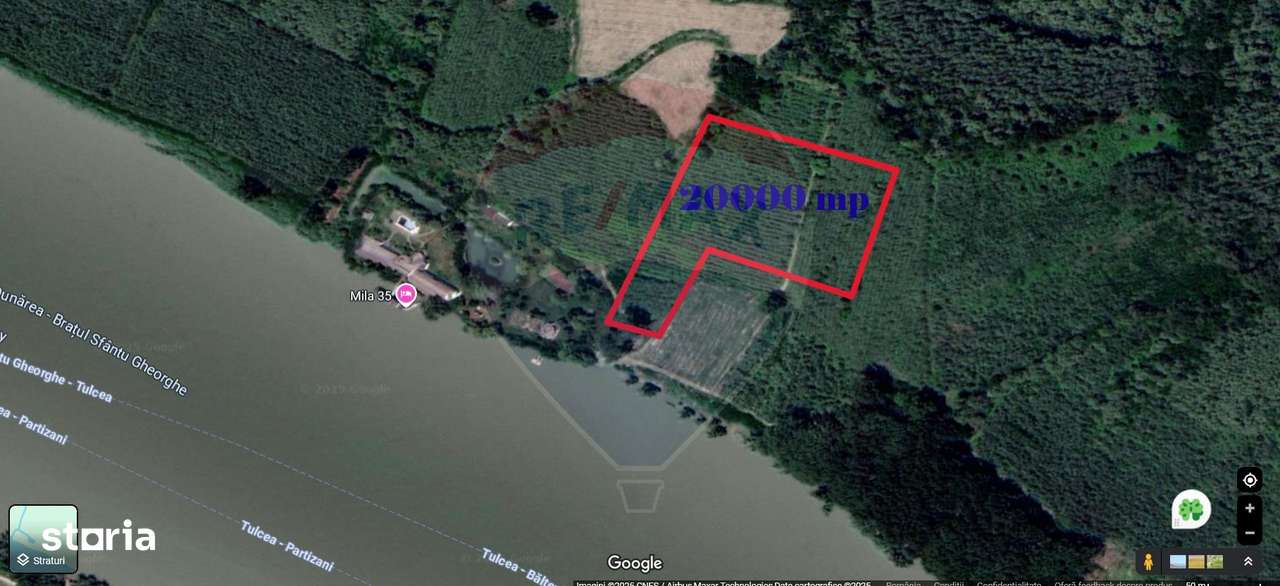 Teren 20,000mp Tulcea /  Delta Dunarii - Imagine principală: 4/9