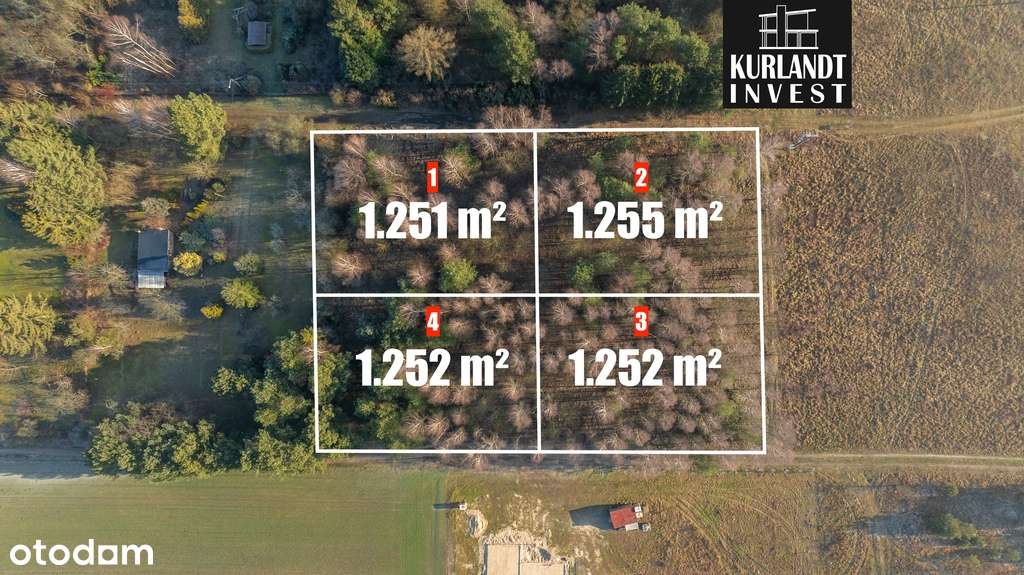 Działki budowlane z WZ Błądzim Bory Tucholskie-5