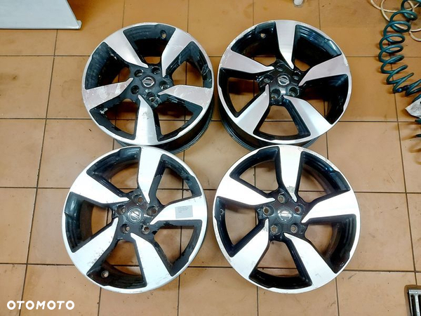 NISSAN QASHQAI II J11 X-TRAIL FELGI ALUMINIOWE ALUFELGI 18 CALI 5x114.3 7J ET40 - 1