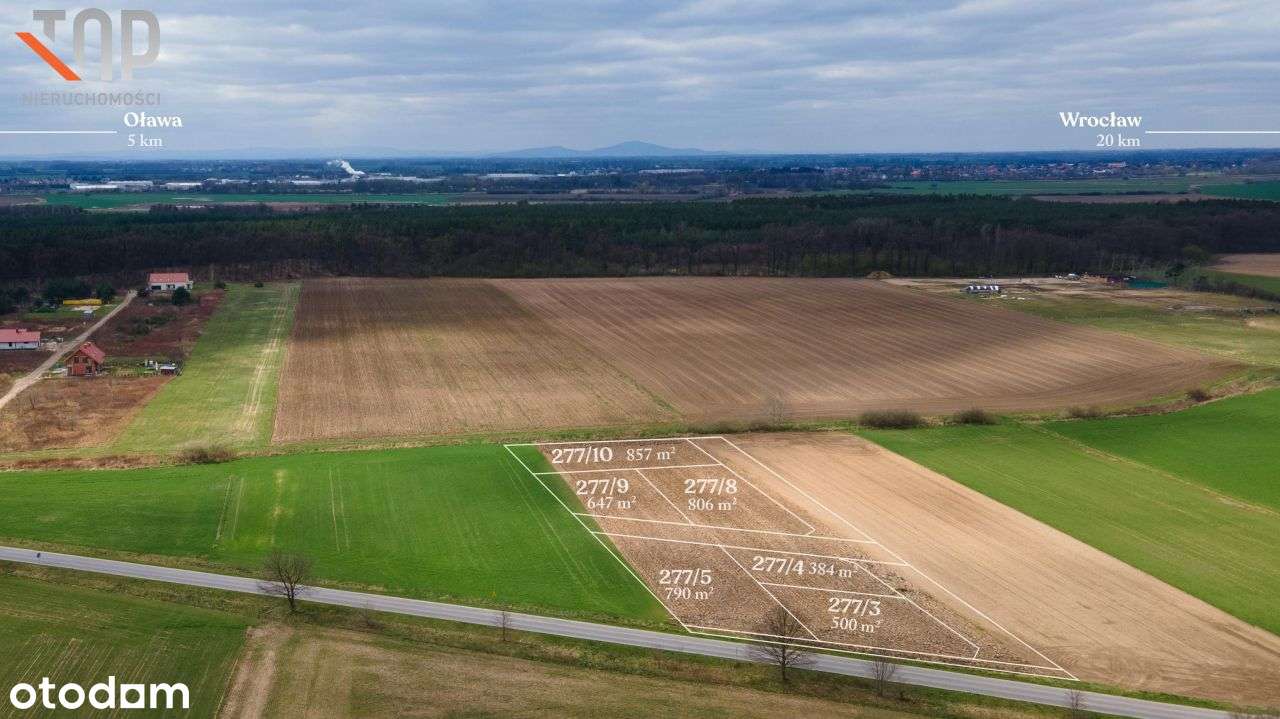 Działka budowlana | Media | Raty bez banku | Zamia-1