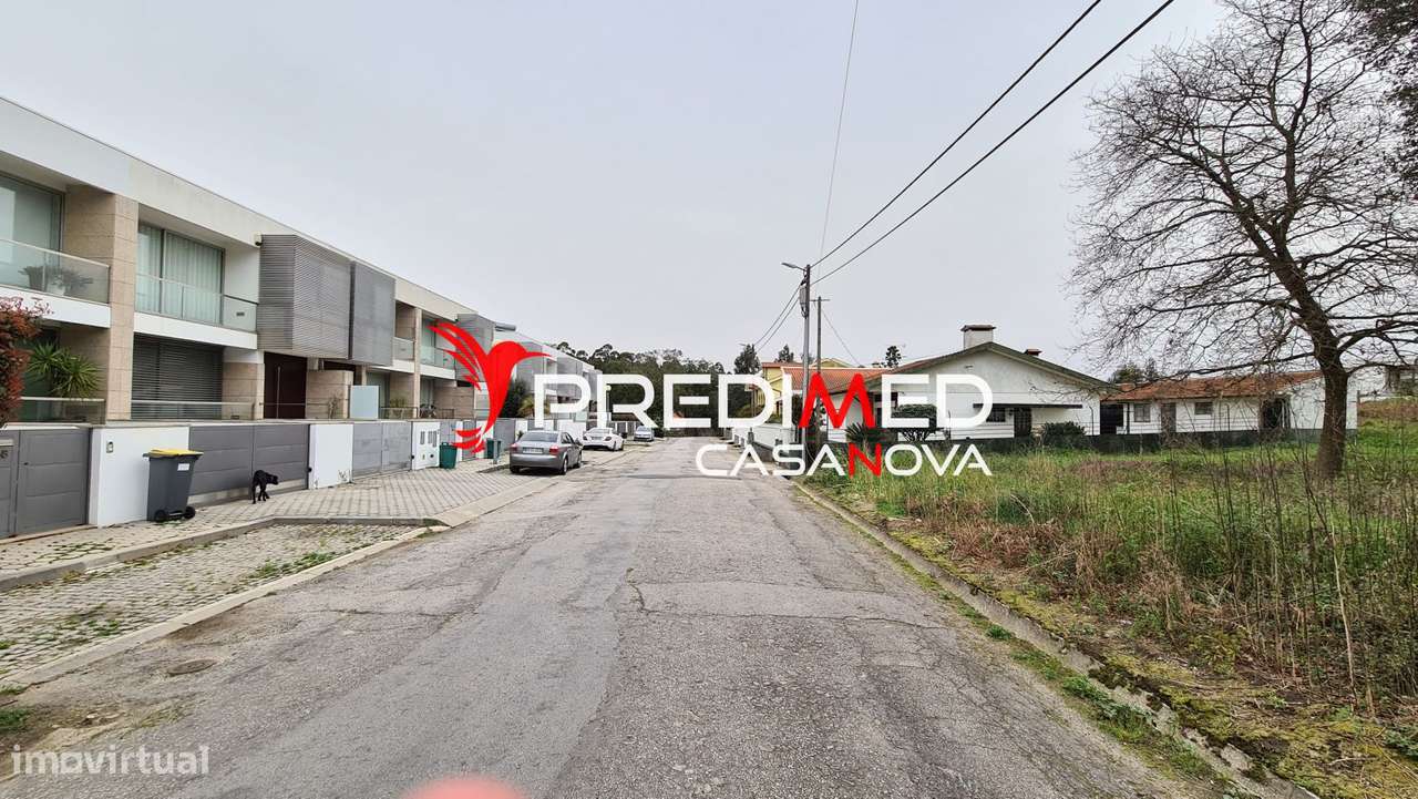 Terreno com 1536m2 para construção em Argoncilhe. - Grande imagem: 5/8