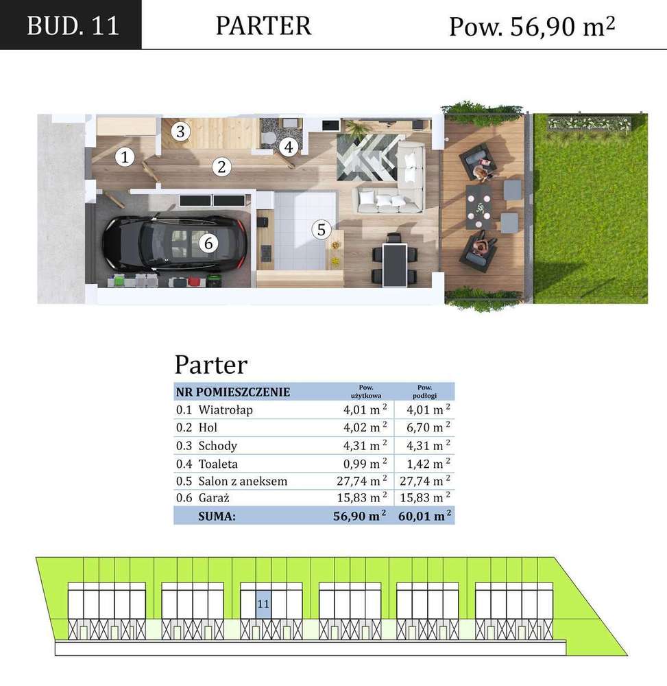Okazja! Zakup gotówkowy_Dom nr 11_zab. szereg."Przyjazne Dobrzykowice"-6