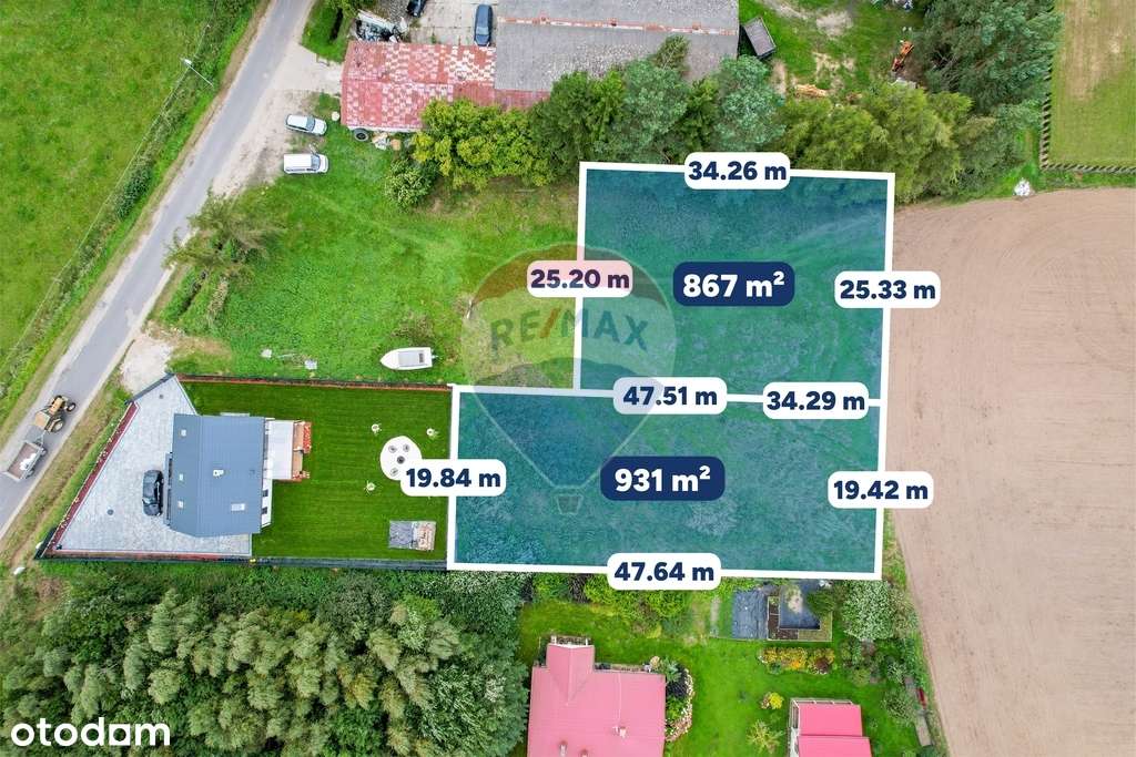 Biesiekierz, dwie działki z WZ - Pełny obrazek: 5/14