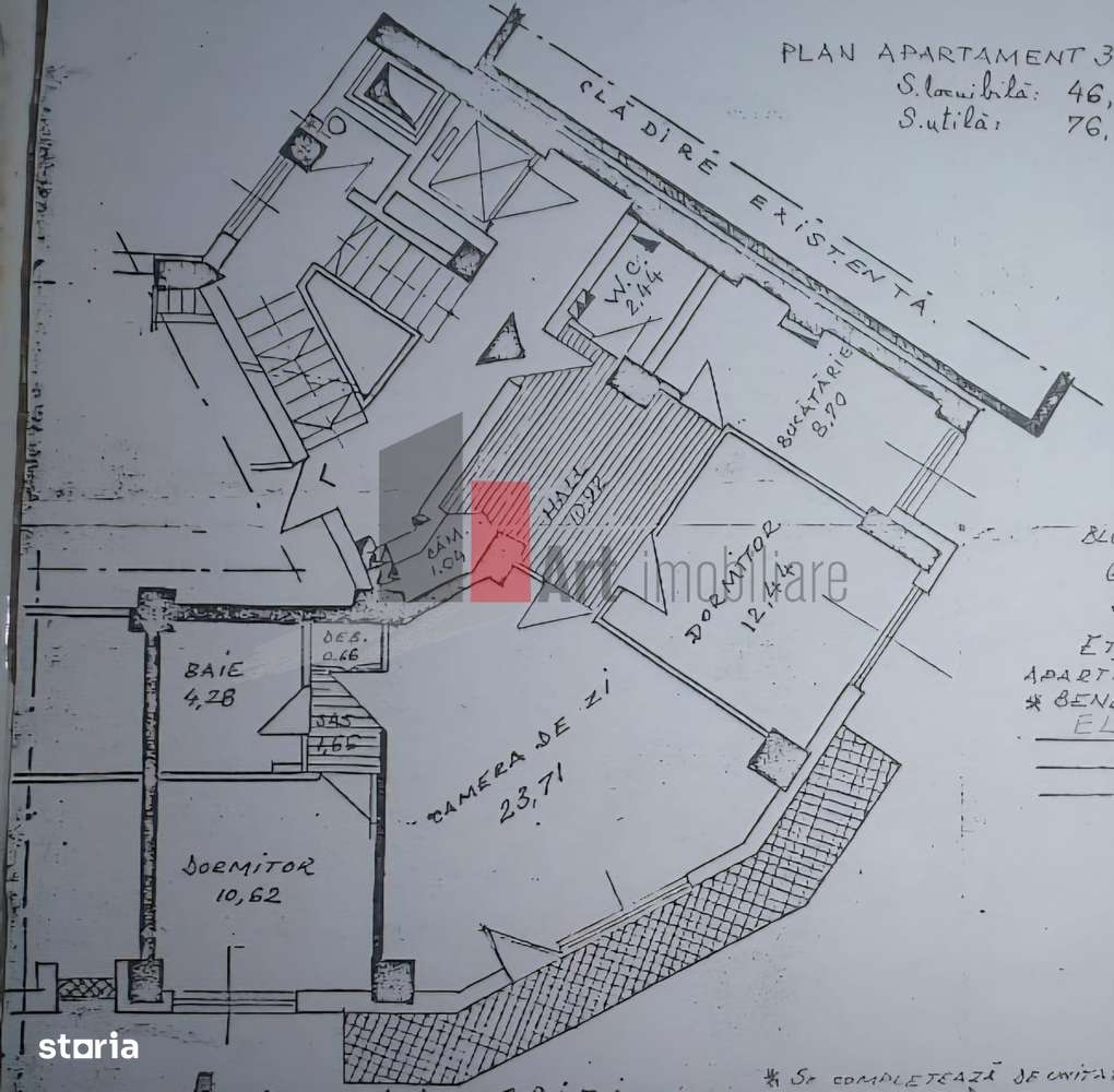 APARTAMENT 3 CAMERE CALEA VICTORIEI