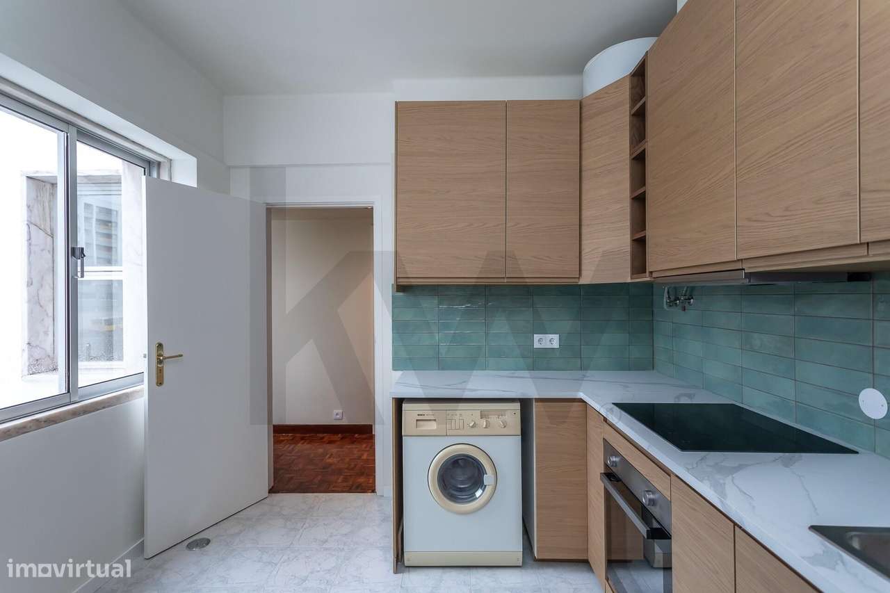 ARRENDA | T2+1  em Paço de Arcos  | Remodelado | luz, espaço e vista m - Grande imagem: 5/43