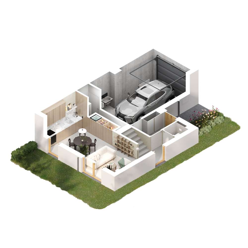 Nowoczesne domy Kraków | Zacisze Koncept | 139,19 m2 | 34N - Pełny obrazek: 3/13