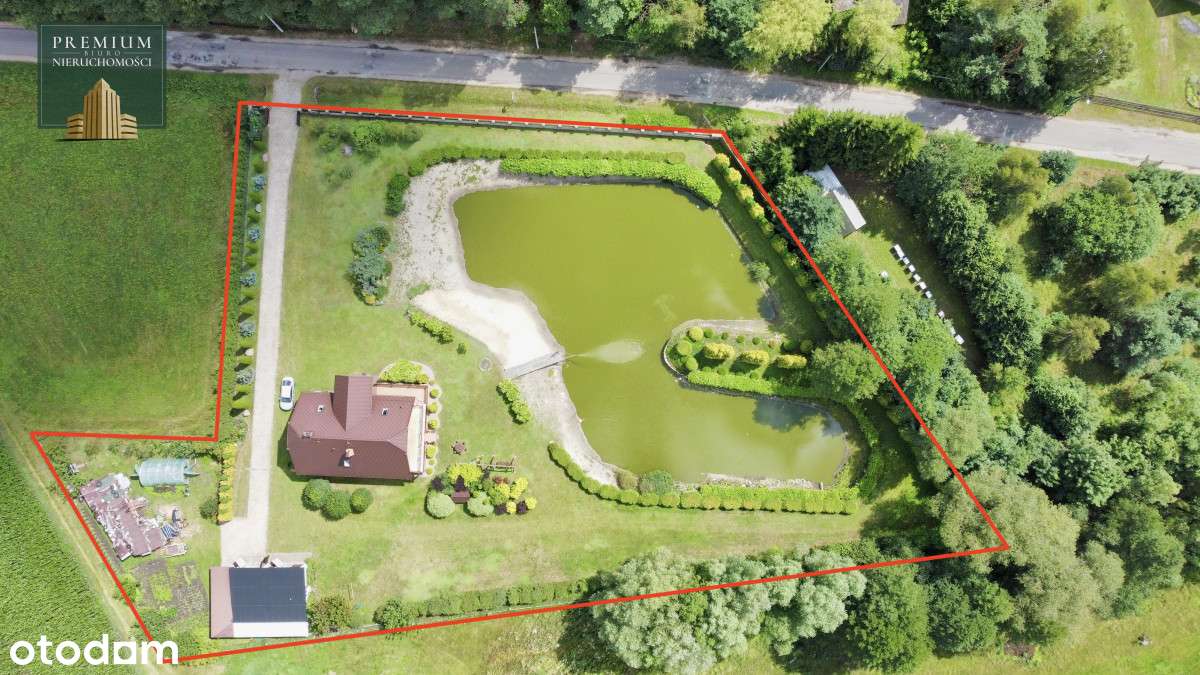 Wyjątkowa nieruchomość z własnym stawem w Ptakach! - Pełny obrazek: 4/20